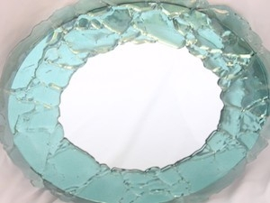 For 3 Art Glass Mirrors