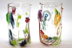 Tandem Glass Blown Glass