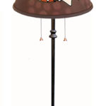 Floor Lamp w/Cooli Shade by Loten Art Lighting.